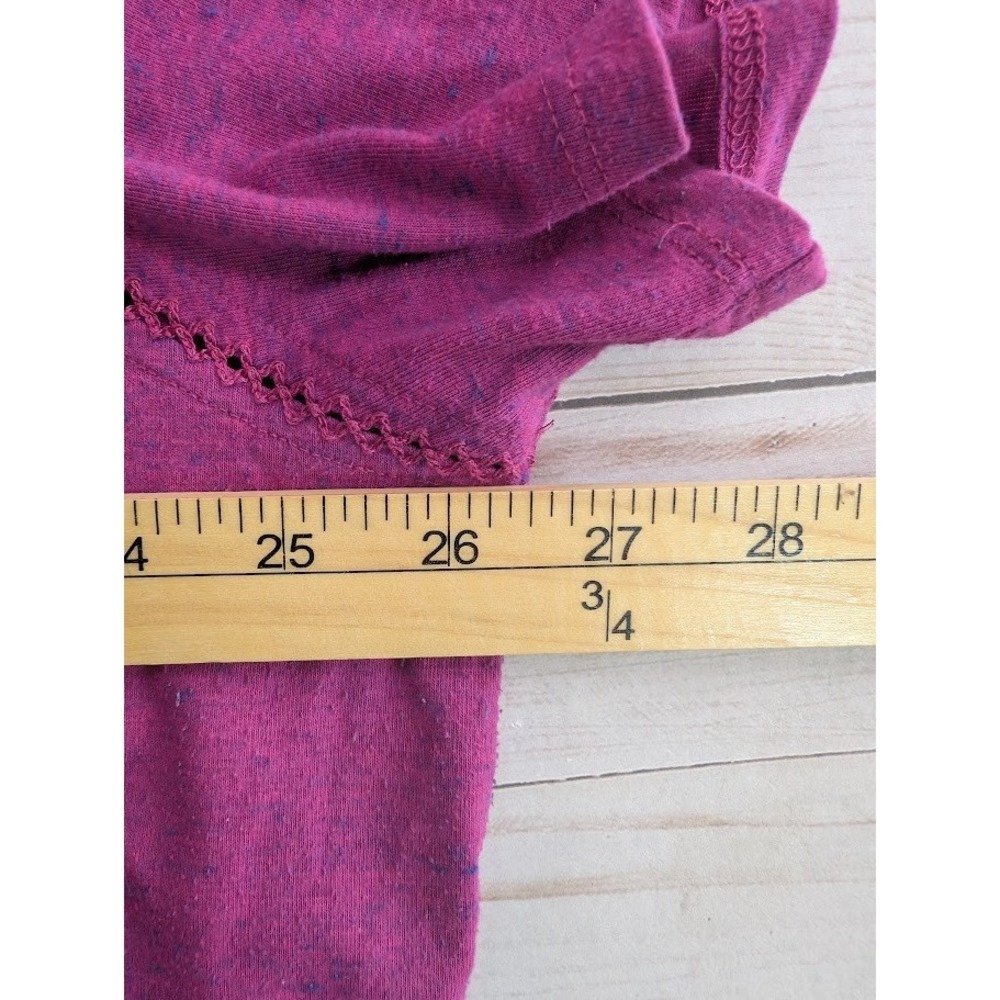 St Johns Bay Active Size 2X Pink V Neck Short Sleeve Womens Top - Picture 4 of 7